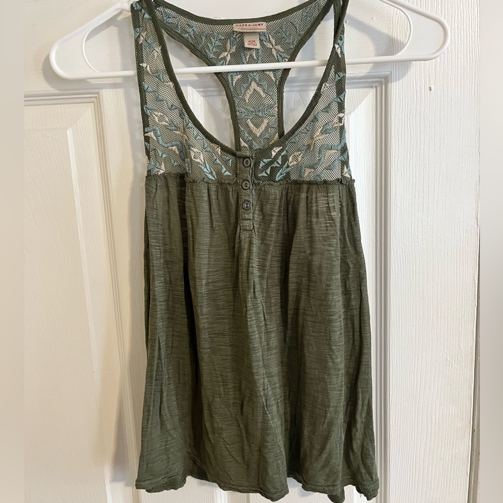 Green Tank Top